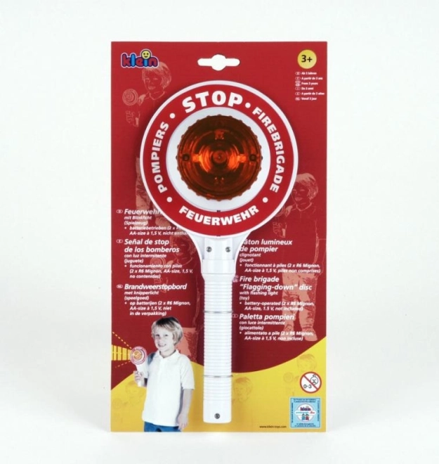 Cible de pompier avec effets lumineux