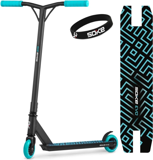 Soke Evo trottinette freestyle noire