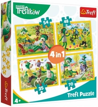 Puzzle 4-en-1 Famille TREFLIK