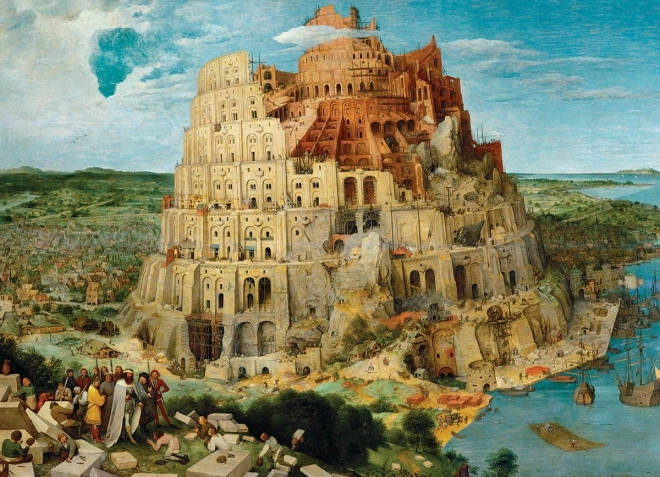 Puzzle Tour de Babel 1000 pièces
