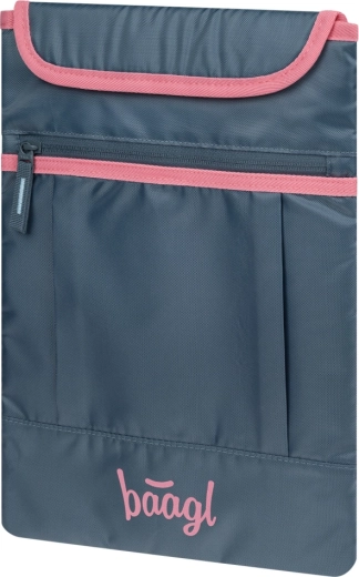 Baagl housse pour ordinateur portable Logo rose GRS (15")