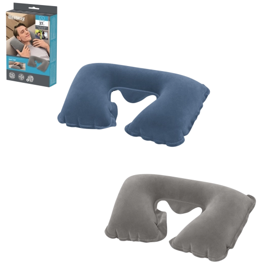 Coussin de voyage gonflable pour le cou BESTWAY 37 × 24 × 10 cm
