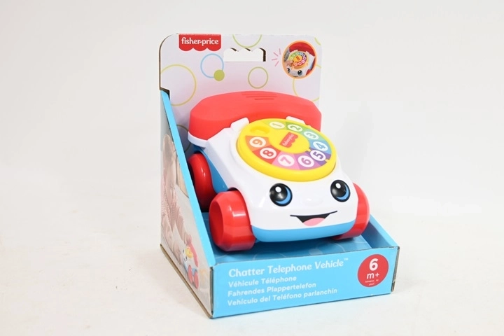 Téléphone à tirer sur roulettes Fisher-Price pour tout-petits