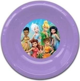 Assiette creuse en plastique Fée Clochette 20 cm
