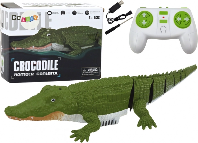 Crocodile aquatique télécommandé flottant pour l’eau