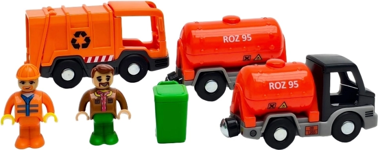 2Kids Toys ensemble de véhicules municipaux avec figurines