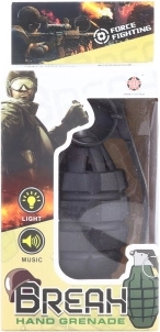 Grenade en plastique à piles avec son