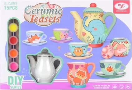 Set à peindre pour le thé des enfants