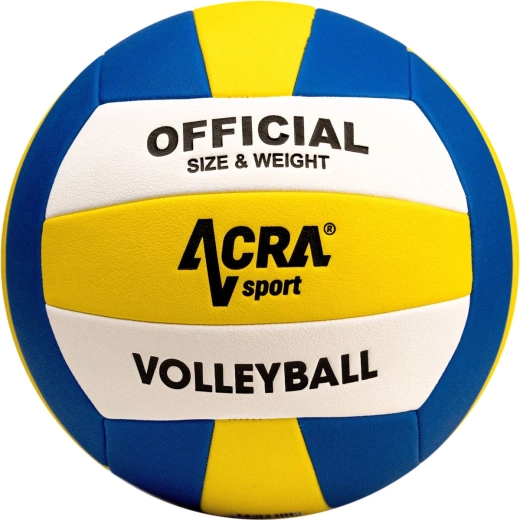 Ballon de volley-ball Acra official taille 5 - 1 pièce