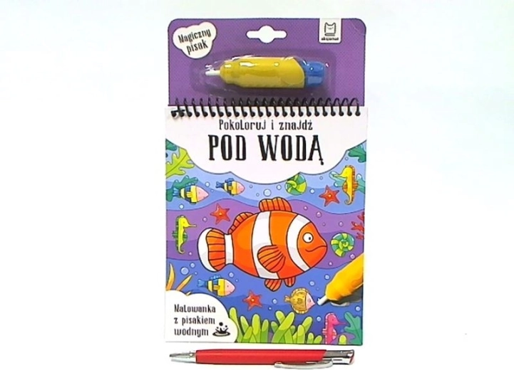 Coloriage magique à l’eau Malow avec feutre à eau – Colorie sous l’eau
