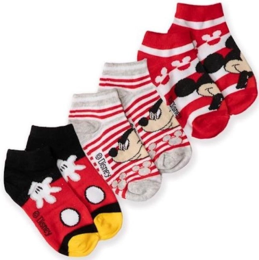 Lot de chaussettes basses Mickey Mouse - 3 paires