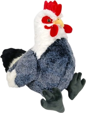 Coq en peluche 28 cm