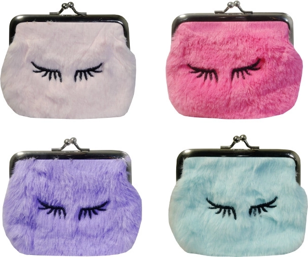 Porte-monnaie en peluche pour enfants