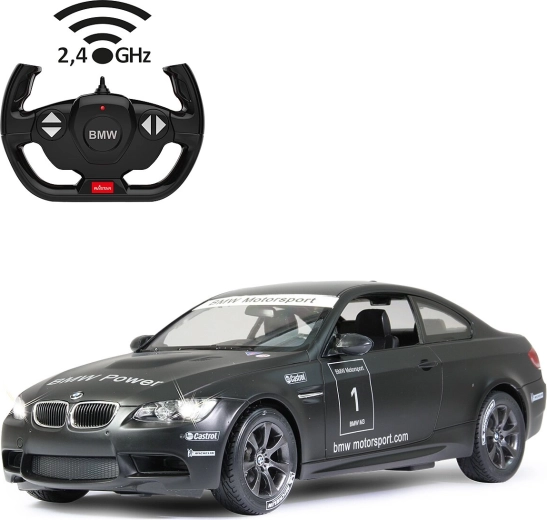 Voiture RC BMW M3 Sport 1:14 noire