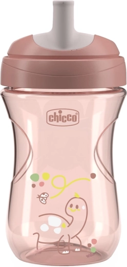Gobelet Chicco Advanced avec embout paille 266 ml, 12m+