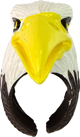 Bague pour enfants avec tête d’aigle – jouet éducatif