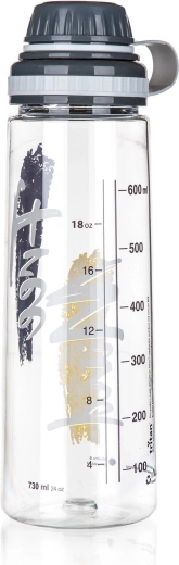 Bouteille de boisson en Tritan 750 ml Free Mind, transparente