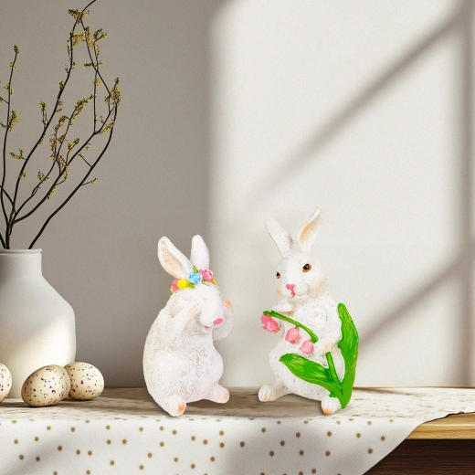 Décoration de Pâques lapin - 1 pièce