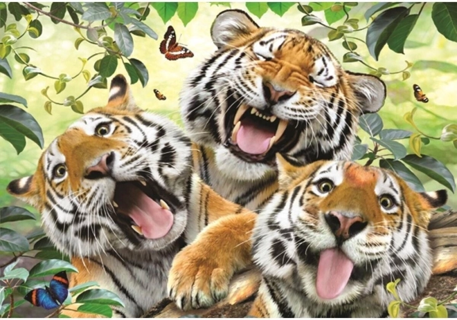 Puzzle Selfie Tigre 260 pièces