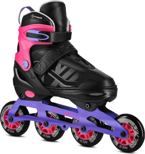 Rollers Nils Extreme Velto roses – M (35-38)