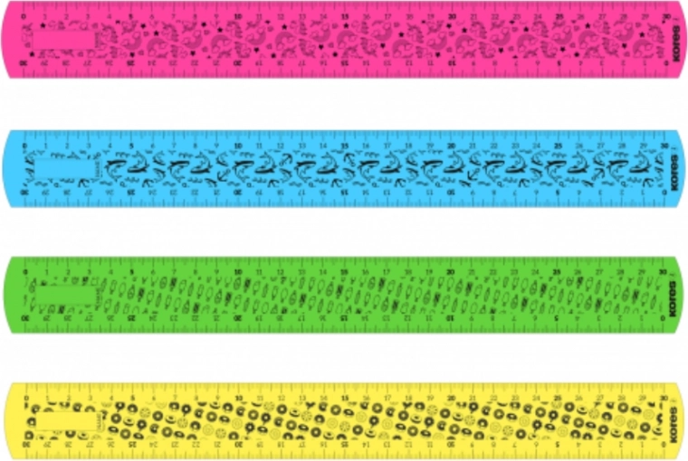 Règle flexible 30 cm KORES