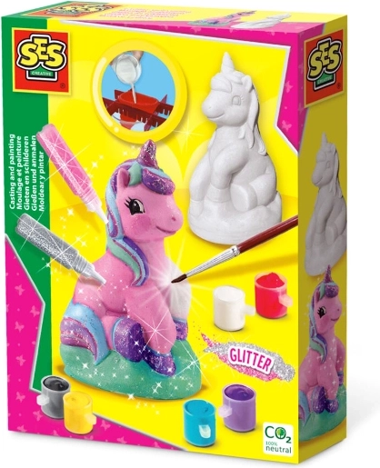 Kit de moulage et de peinture licornes SES