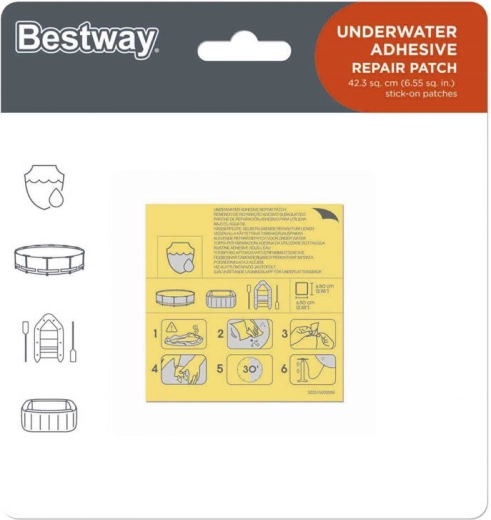 Kit de réparation de patches pour piscine Bestway