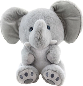 Éléphant en peluche 25 cm