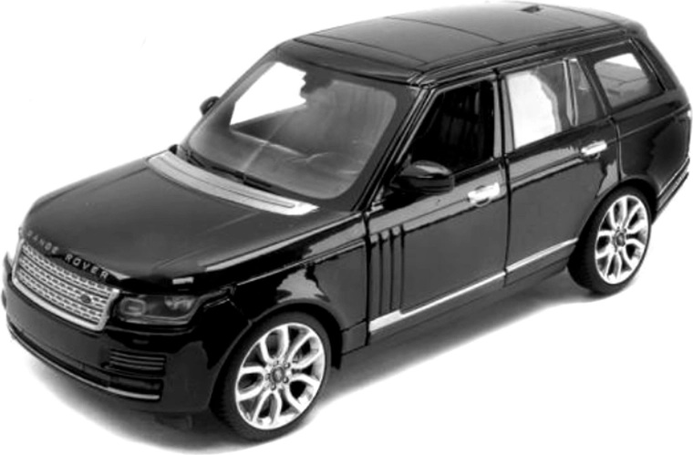 Modèle de voiture Range Rover Rastar 1:24 noir - 1 pièce