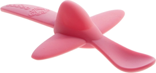 Cuillère pour enfant Avion Oogaa rose