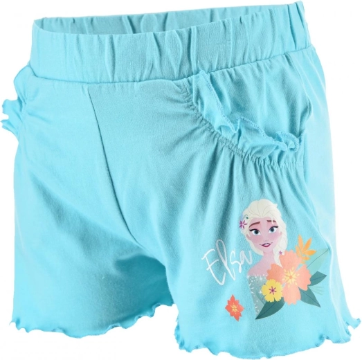 Short turquoise pour enfants Frozen