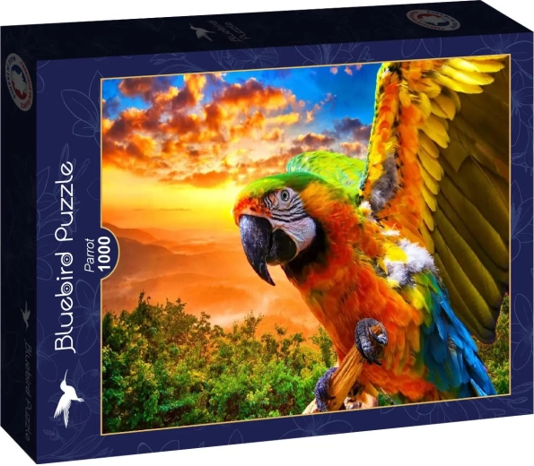 Puzzle Bluebird perroquet 1000 pièces