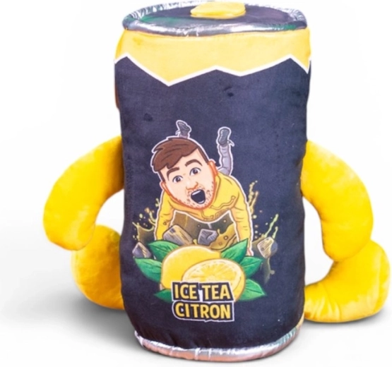 Peluche Tary boisson citron 30 cm