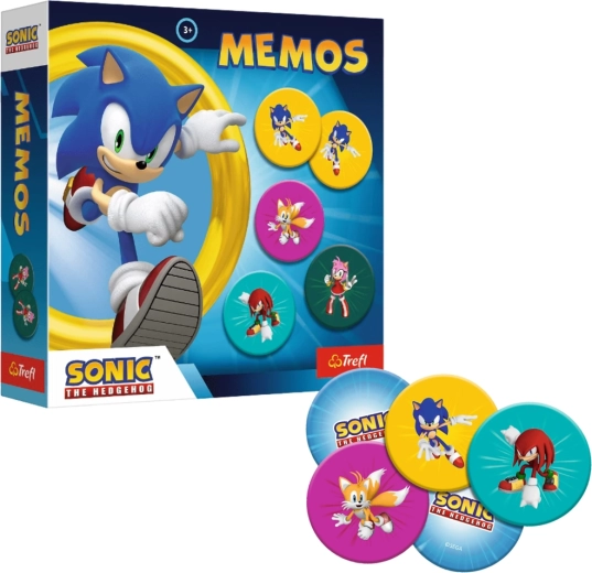Memory SONIC THE HEDGEHOG par Trefl