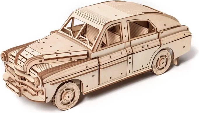 Little Story puzzle 3D en bois FSO Warszawa M20