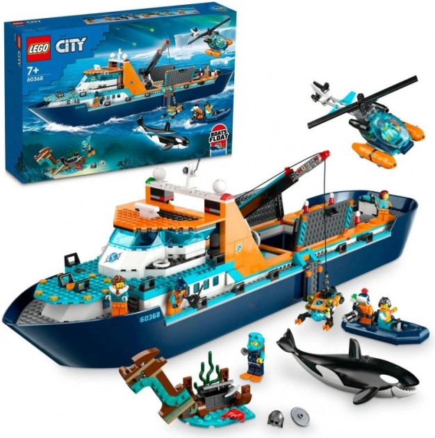 LEGO City bateau des explorateurs de l'Arctique