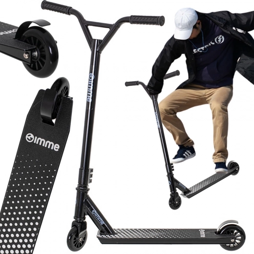 Trottinette acrobatique STIV roues 100 mm structure renforcée noir GIMME
