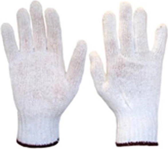 Gants en coton tricoté