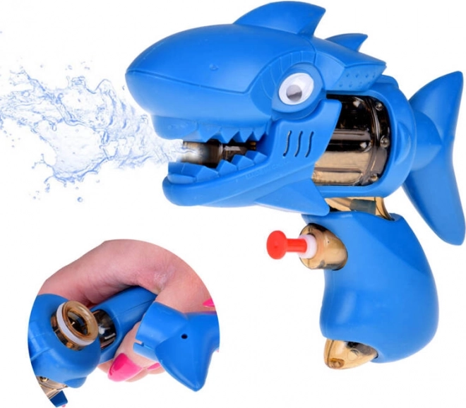 Pistolet à eau de poche requin bleu