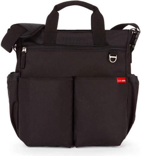 Sac à langer Duo Signature gris chiné