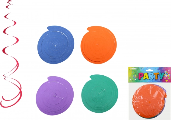 Décoration spirale suspendue