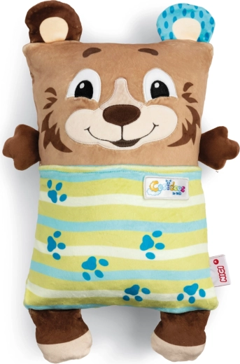 Nici Cosidoos ourson en peluche réversible 30 × 20 cm