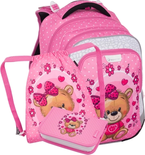 Bagmaster Lumi – petit ensemble scolaire pour élèves de CP – ourson