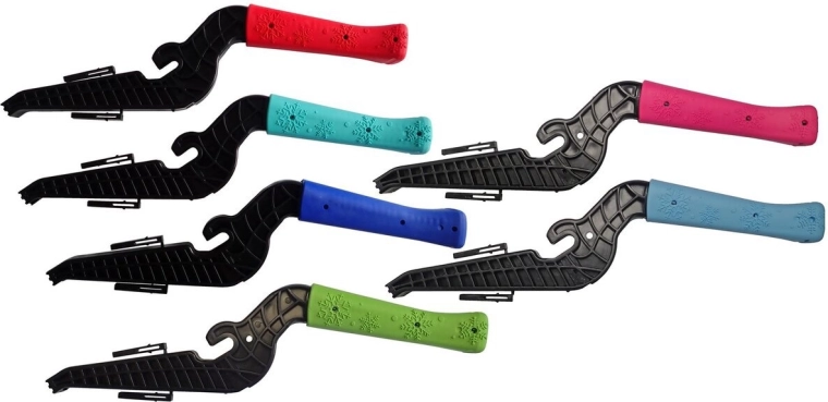 Leviers de frein pour luges Flash/Superjet/Tron turquoise – lot de 2 pcs