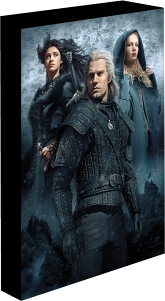 Tableau LED lumineux The Witcher 30 × 40 cm