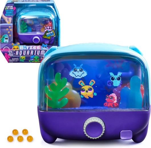 Spin Master Bitzee Aquarium – aquarium numérique interactif avec des animaux virtuels