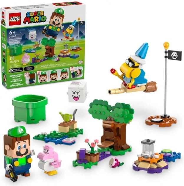 LEGO Super Mario Aventures avec la figurine interactive Luigi