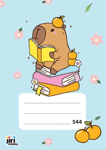Cahier scolaire A5 544 Capybara