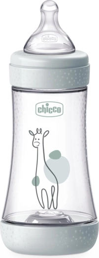 Biberon anti-coliques Chicco Perfect5 240 ml, débit moyen 2m+