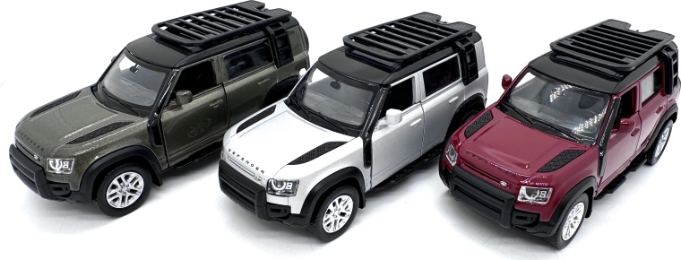 Modèle métallique Land Rover Defender 110 (2020) – 3 variantes